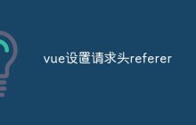 vue设置请求头referer