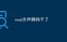 vue文件跳转不了