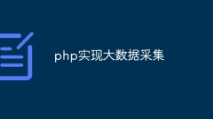 php实现大数据采集