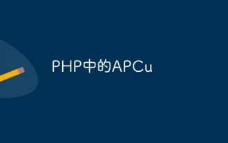 APCu in PHP