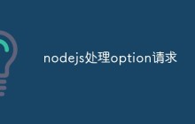 nodejs处理option请求