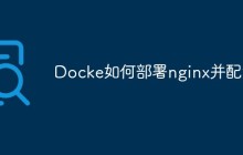 Docke如何部署nginx并配置