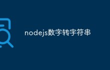nodejs数字转字符串