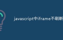 javascript中iframe不刷新