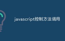 javascript控制方法调用