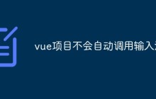 vue项目不会自动调用输入法