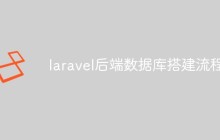 laravel后端数据库搭建流程