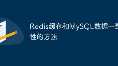 Redis cache and MySQL data consistency methods