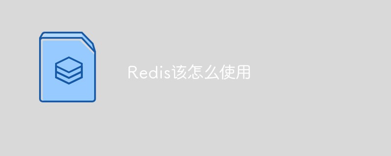 Redis该怎么使用