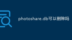 Kann photoshare.db gelöscht werden?