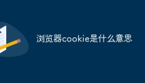浏览器cookie是什么意思