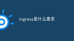 ingress是什麼意思