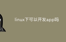 linux下可以开发app吗