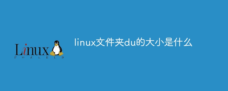 linux文件夹du的大小是什么