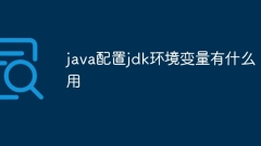 What is the use of configuring jdk environment variables in java
