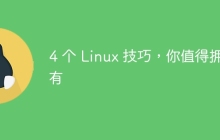 4 个 Linux 技巧，你值得拥有