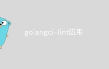 golangci-lint应用