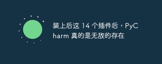 装上后这 14 个插件后，PyCharm 真的是无敌的存在