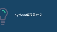 what is python programming