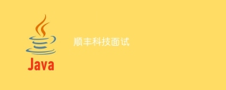 顺丰科技面试