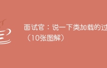 面试官：说一下类加载的过程（10张图解）