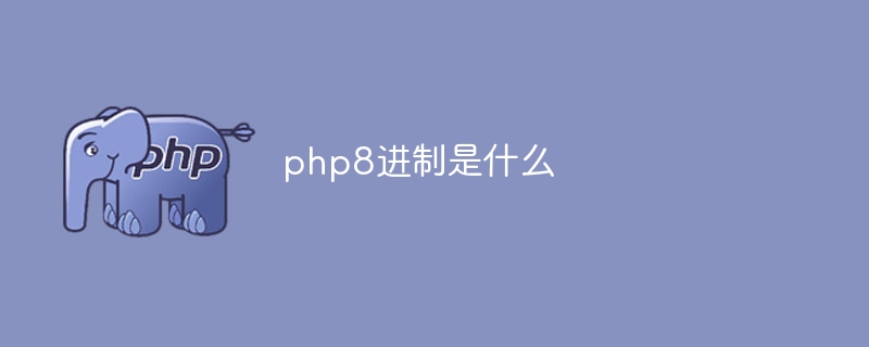 php 8進数とは何ですか?