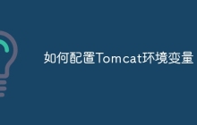 如何配置Tomcat环境变量