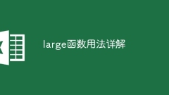 Detailed explanation of large function usage