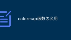 colormap函数怎么用