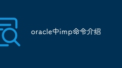 oracle中imp命令介绍