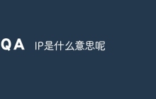 IP是什么意思呢