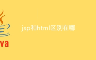 Quelle est la différence entre jsp et html