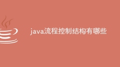 What are the java process control structures?