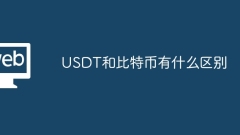 USDT와 비트코인의 차이점은 무엇인가요?