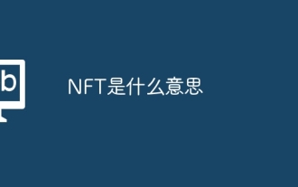 What does NFT mean?