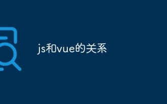 La relation entre js et vue