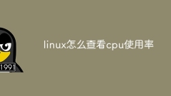 How to check cpu usage in linux