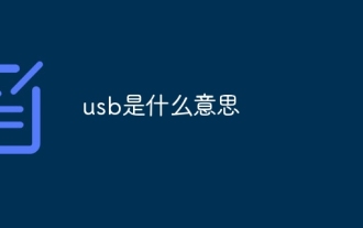 Was bedeutet USB?