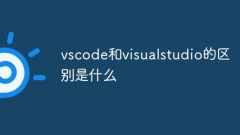 vscode와 Visual Studio의 차이점은 무엇입니까