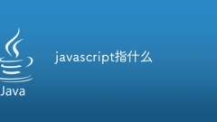 javascript指什麼