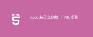 How to create HTML project with vscode