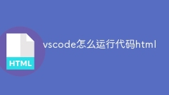 How to run code html in vscode