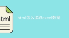 How to read excel data in html