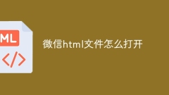 微信html檔案怎麼打開