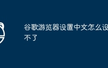 谷歌游览器设置中文怎么设置不了