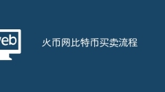 Huobi Bitcoin buying and selling process