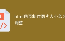 html网页制作图片大小怎么调整