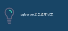 Bagaimana untuk melihat log dalam sqlserver