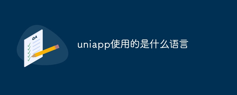 uniapp使用的是什么语言