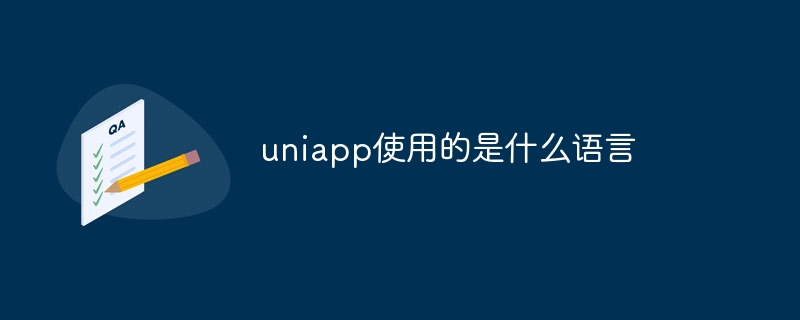 What language does uniapp use?